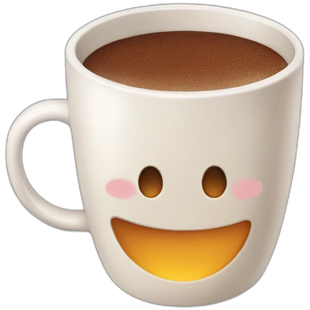 Cosy hot drink emoji