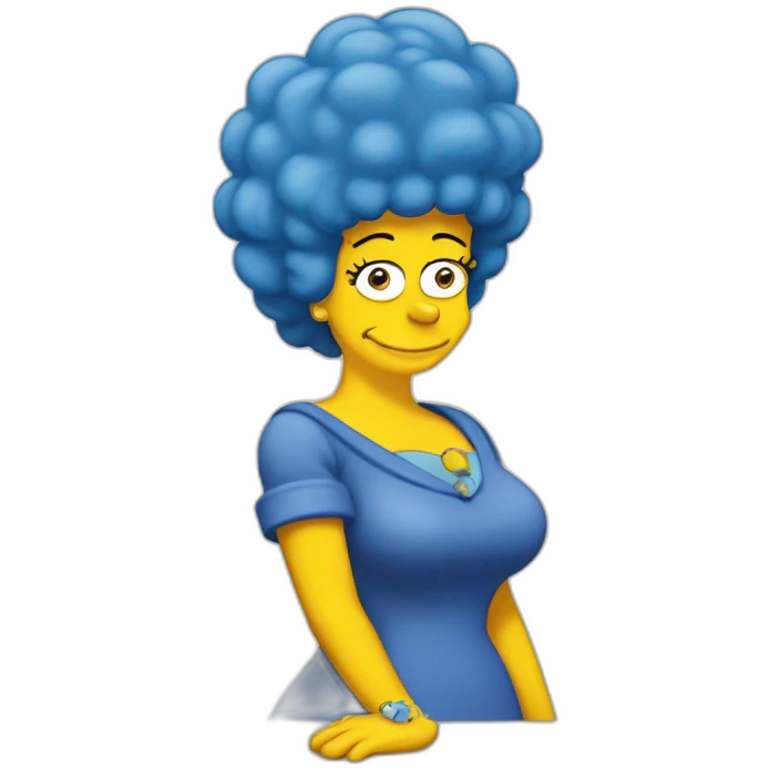Marge Simpson emoji