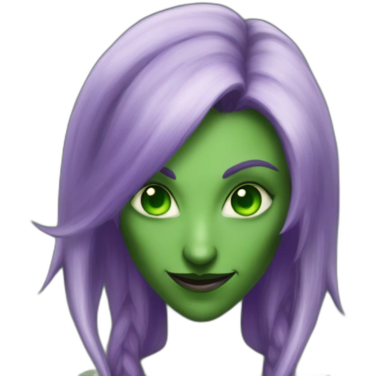 illidan, female nightelf emoji