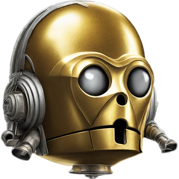 1972  C-3PO Volkswagen tarnished from space emoji