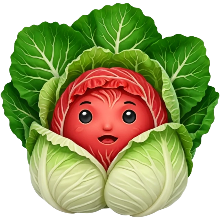 Korean kimchi whole cabbage emoji