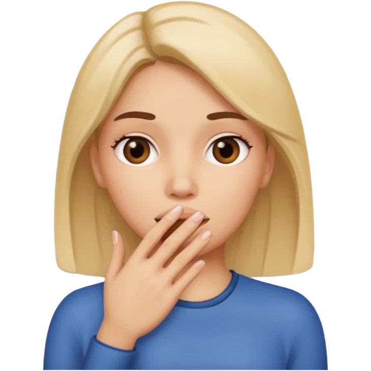 Women silence  emoji