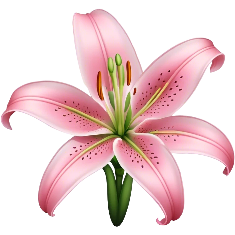 light pink lilium emoji