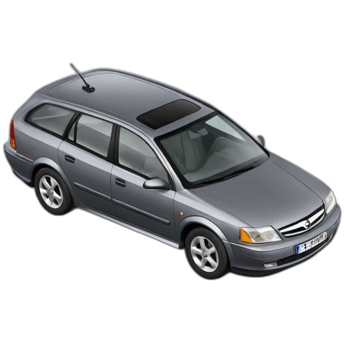 opel vectra 5 door 2000 grey emoji