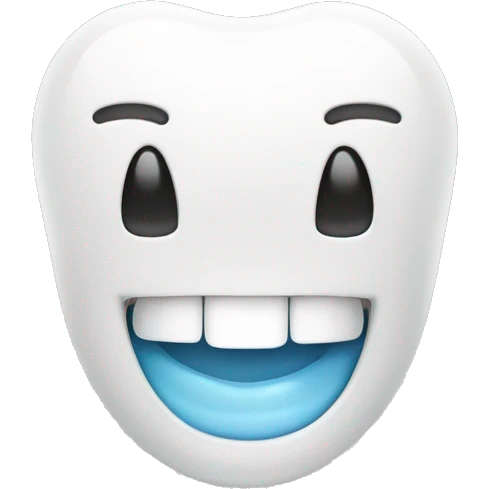 intraoral scaner color white emoji
