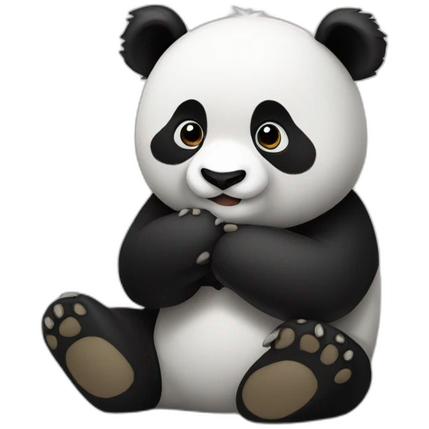 Panda qui fait un pouce  emoji
