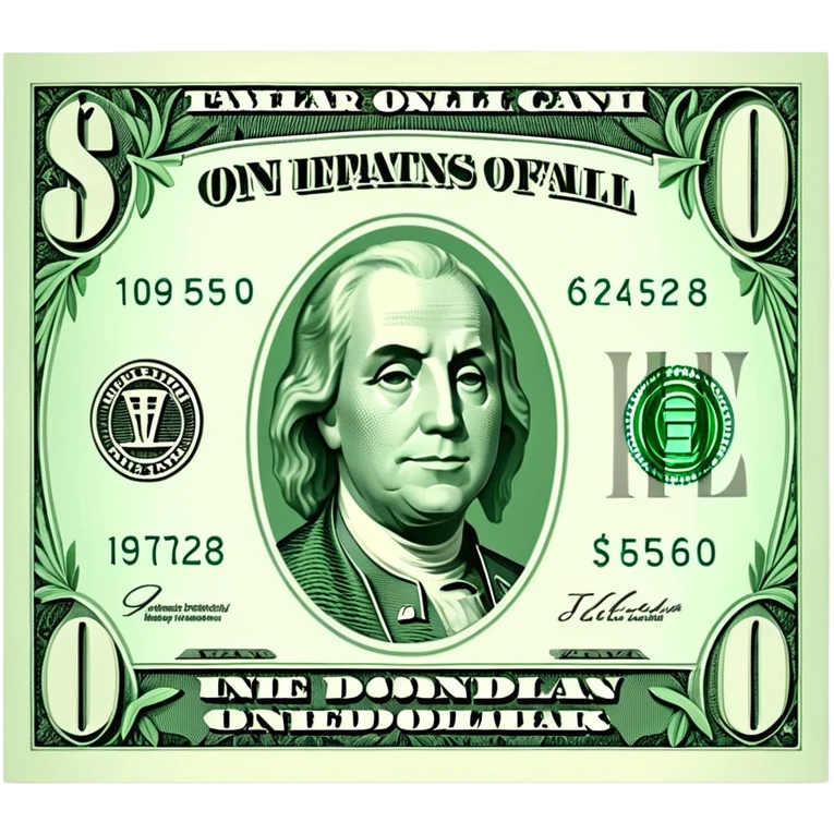 dollar emoji