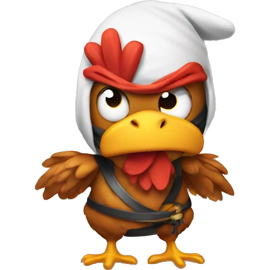 ninja chicken emoji