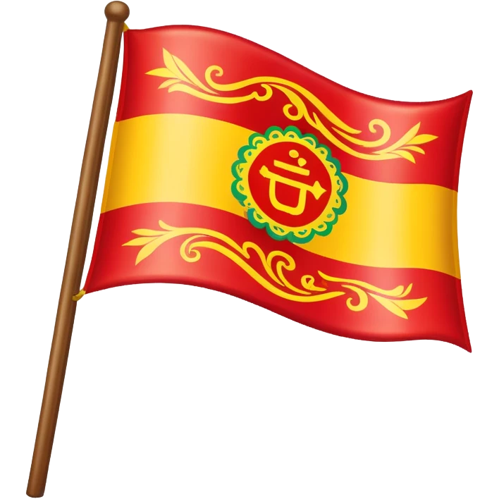 À gipsy flag emoji