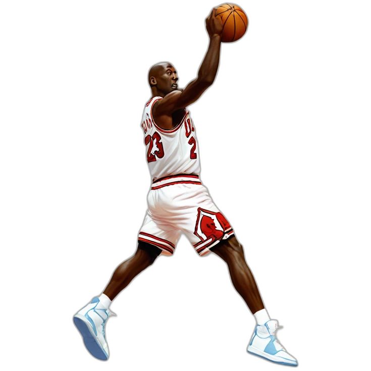 Michael jordan freethrow line dunk emoji