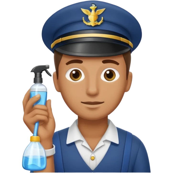 lighthouse Keeper cleaning lens emoji