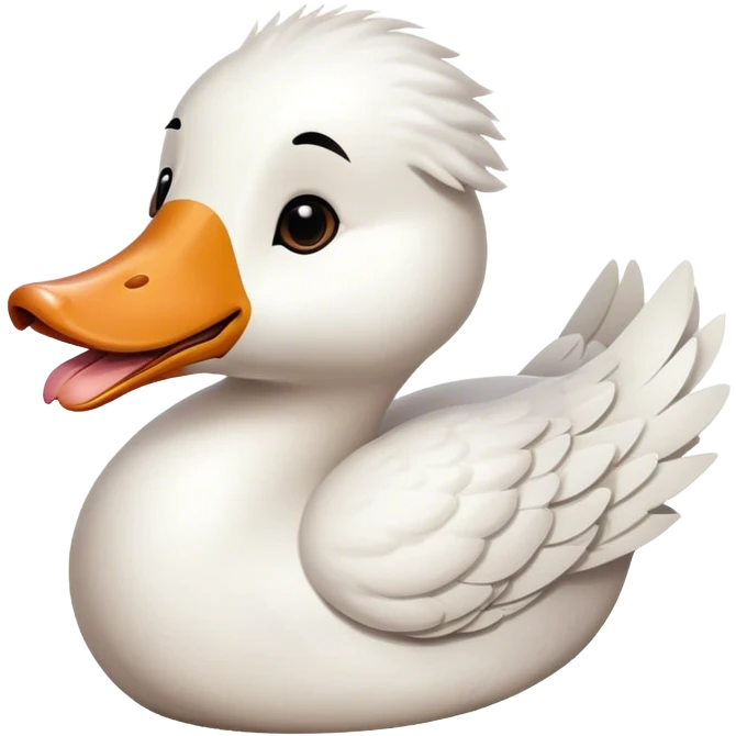 Goose dog hybrid emoji