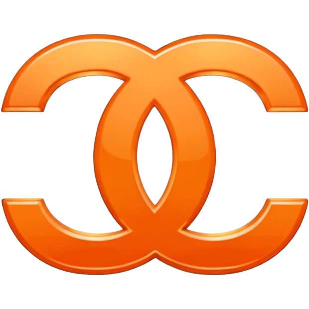 orange Chanel logo emoji