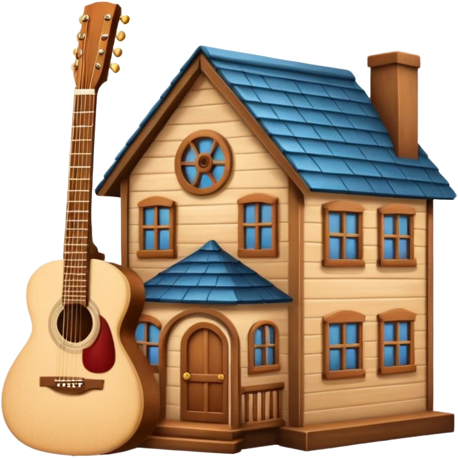 müzik evi yap emoji