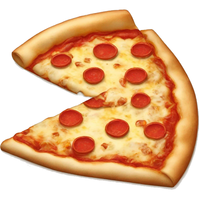 Je luis donne une pizza emoji