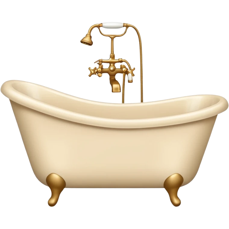 Bathtub beige emoji
