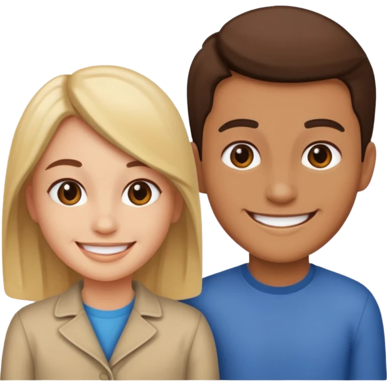 My brother and I are going 50% emoji