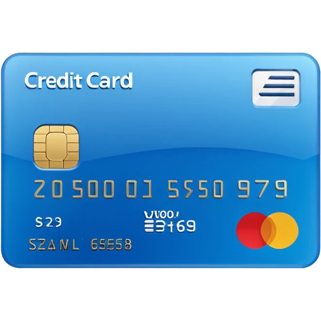 Credit card emoji