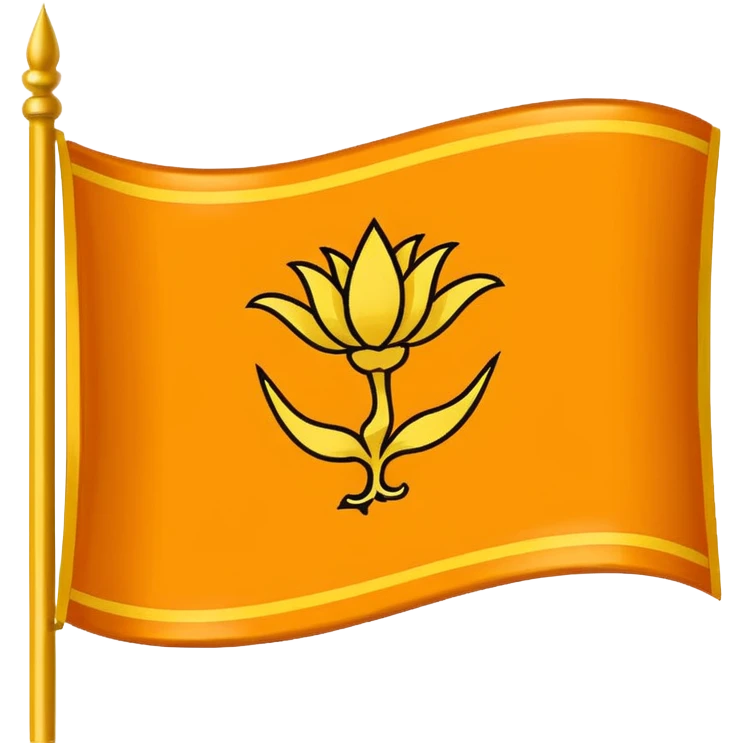 Hindu flag  emoji