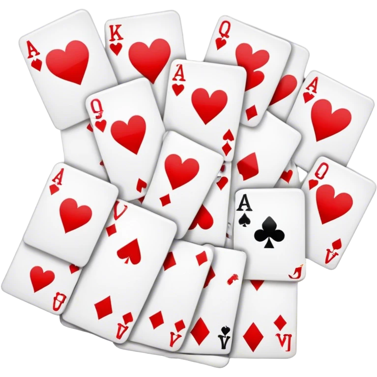 52 playing card emoijs emoji