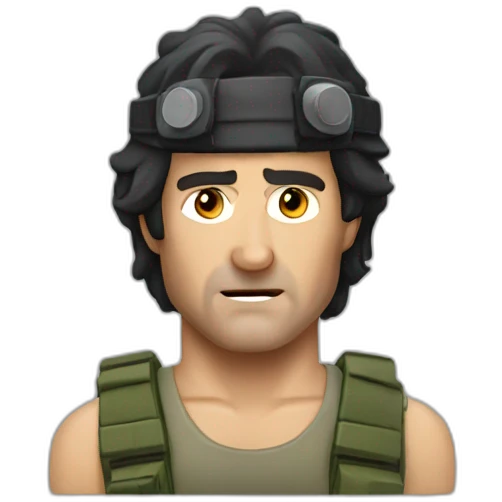 John Rambo emoji