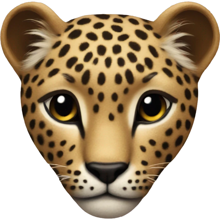 leopard heart emoji