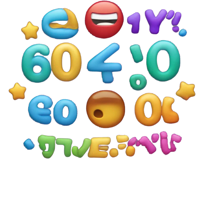 100 emoji but instead of 100, it says 60 emoji