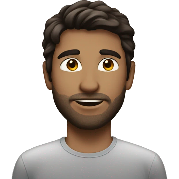 brunette guy brunette girl emoji