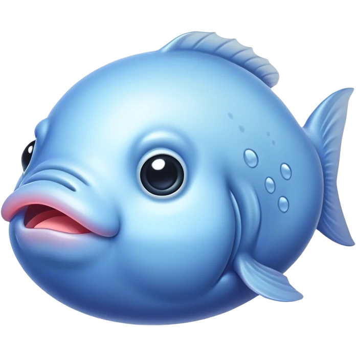 Create me a picture of the blob fish emoji