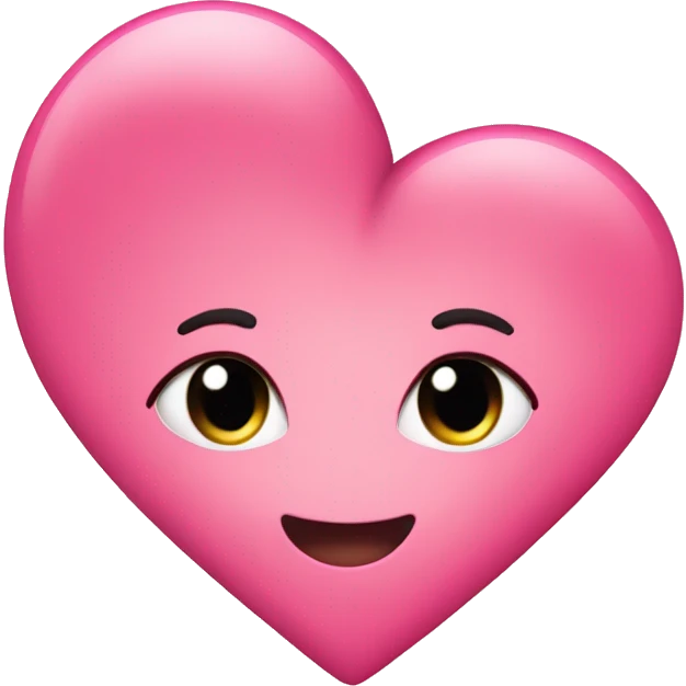 Cute pink heart that says slay emoji