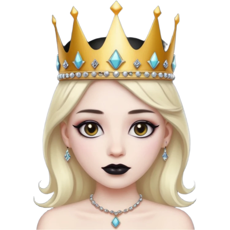 crown + emo emoji