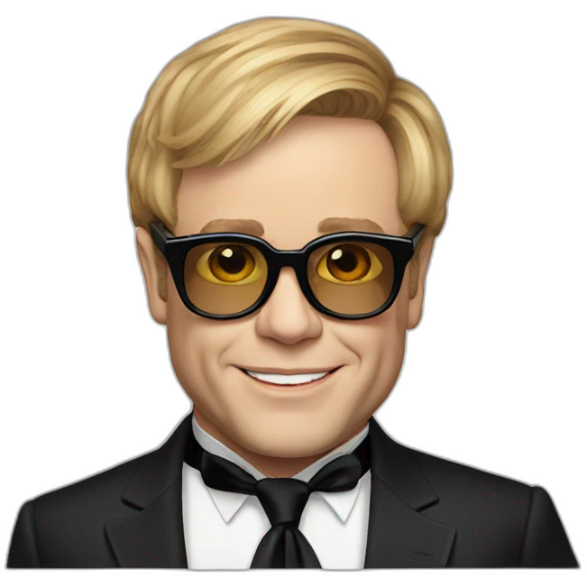 Elton john emoji