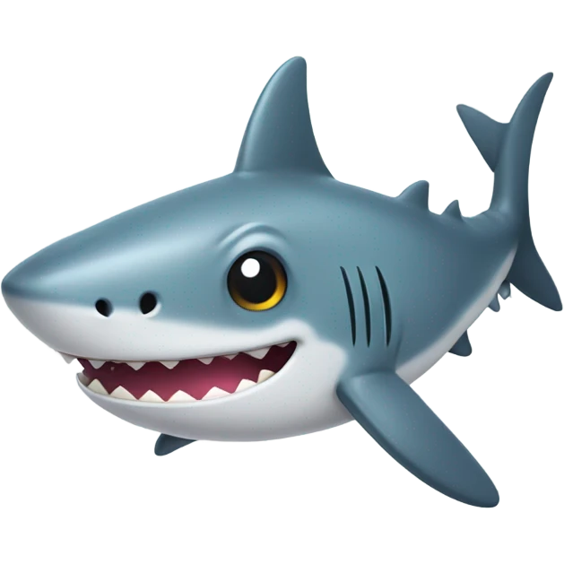 Cute shark  emoji