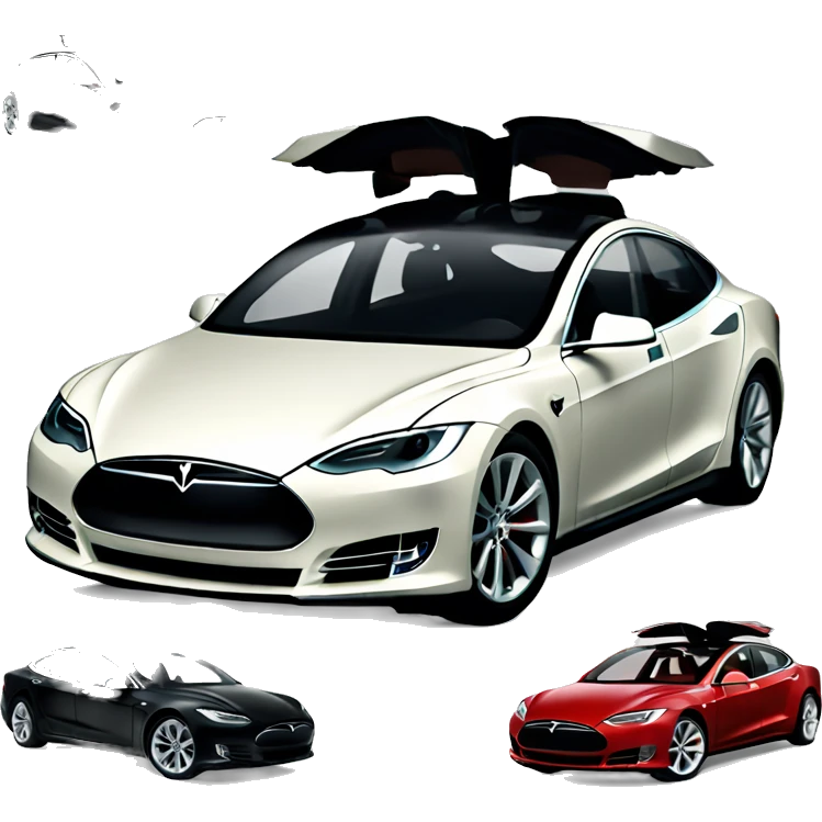 coche tesla emoji