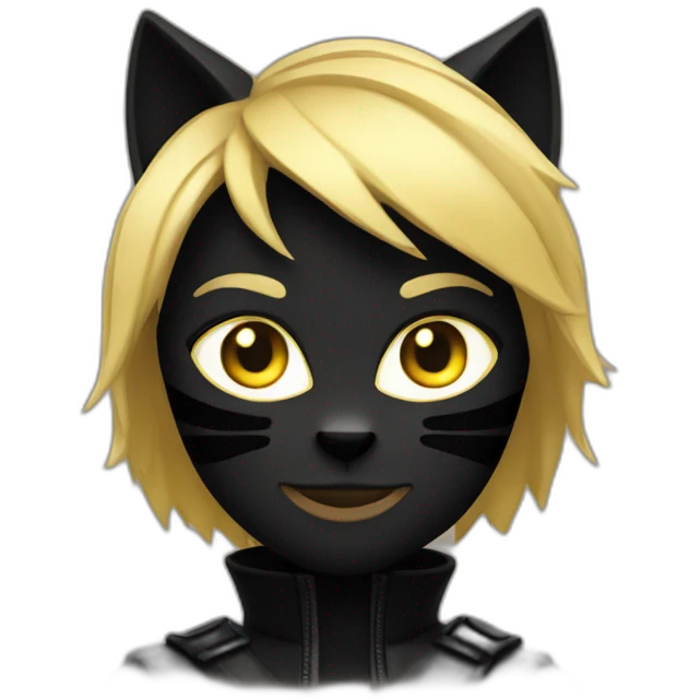 cat noir emoji