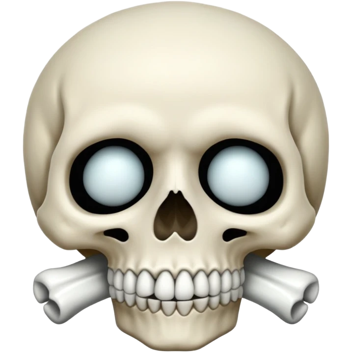 💀🤫 emoji