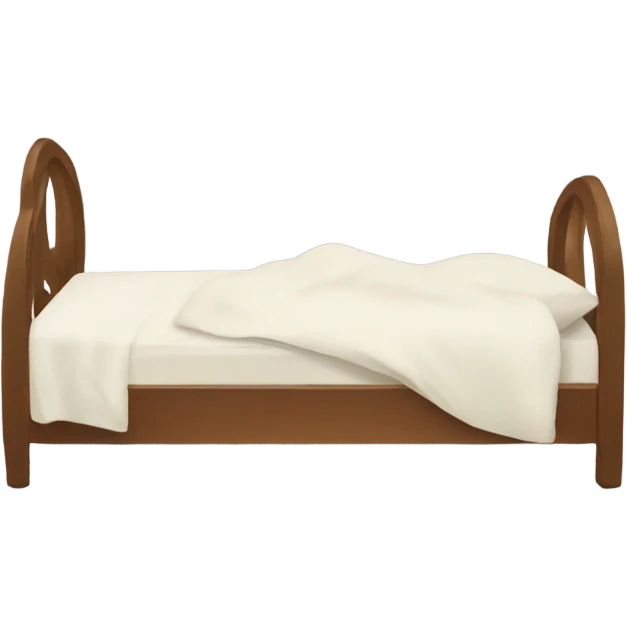unmade bed emoji