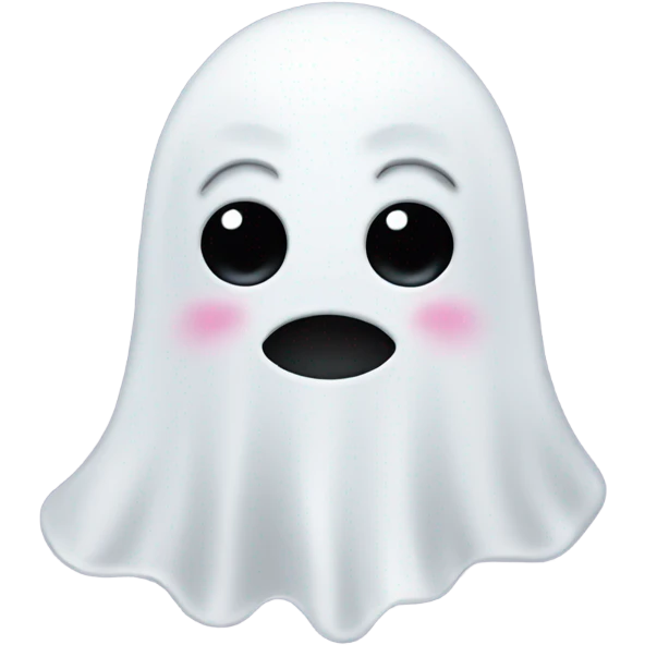 Ghost with heart eyes emoji