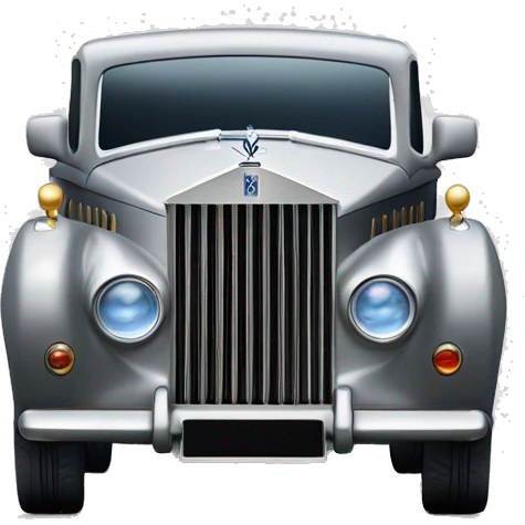 Espírito  da êxtase simbolo da rolls royce emoji