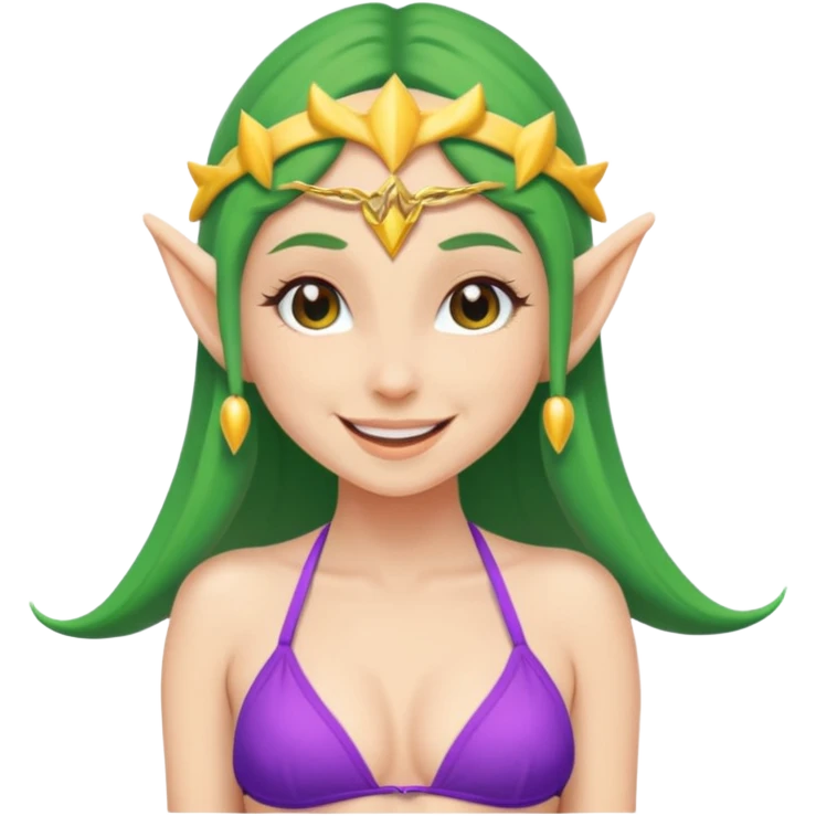 🧝🏻‍♀️👙 emoji