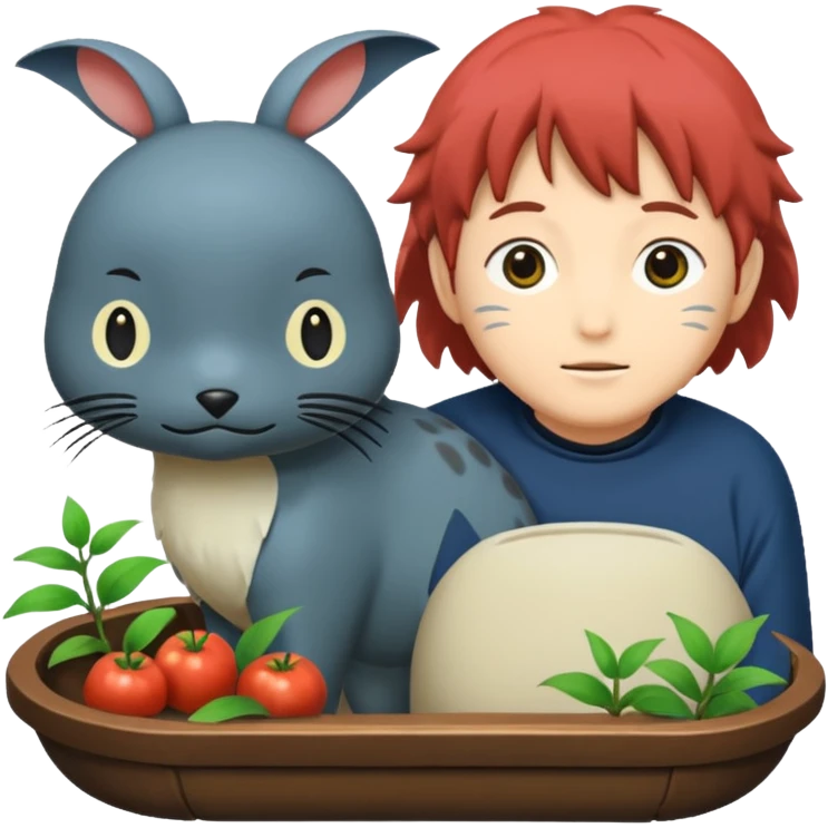 ghibli style  emoji