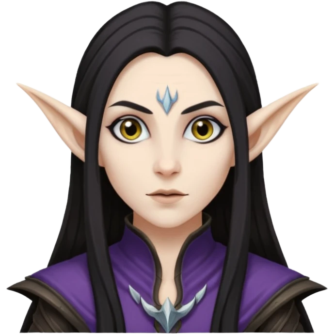 Dark elf emoji