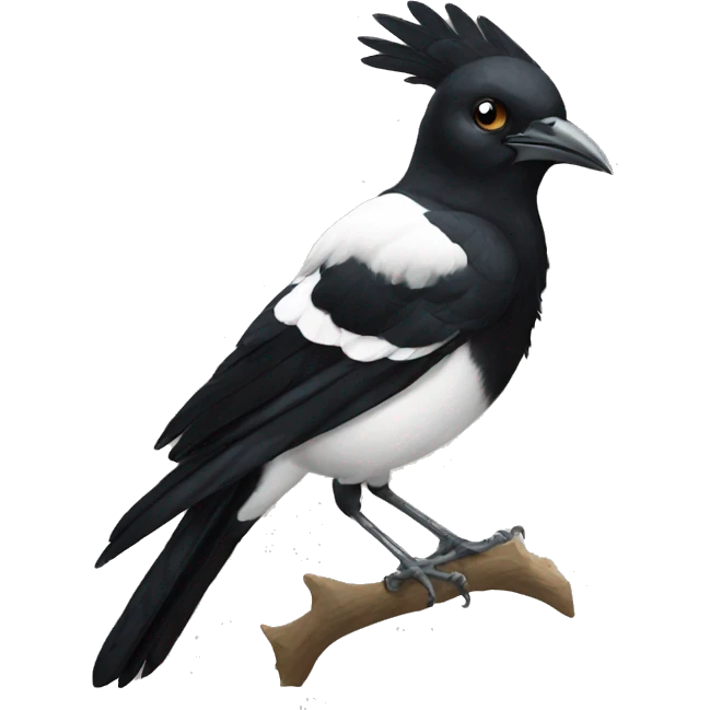 Magpie emoji