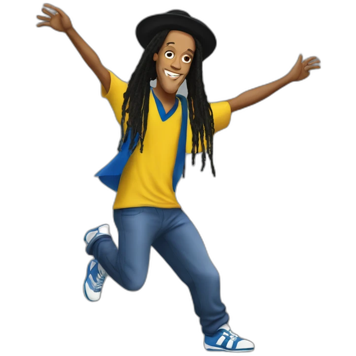 Ronaldinho dance emoji