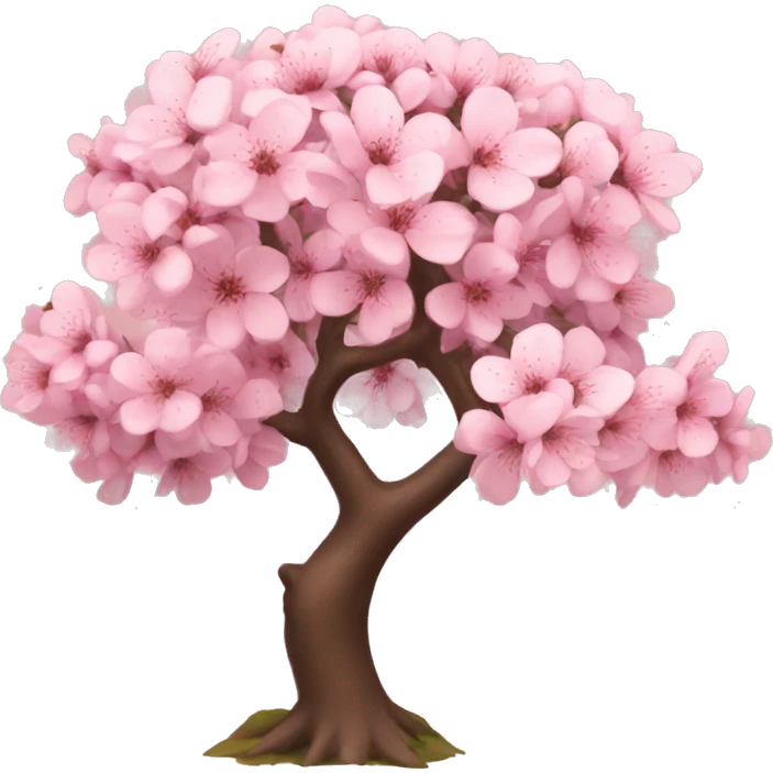 Cherry blossom tree emoji