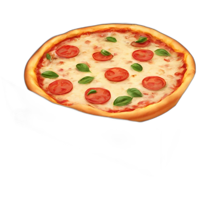 Italian pizza in pizza box emoji
