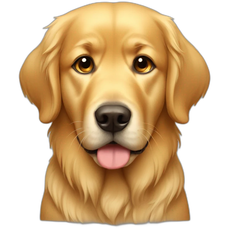 golden retriver sad emoji