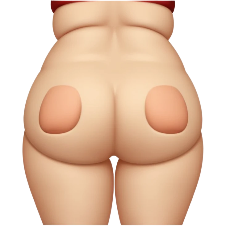 Big fat butt and cummy  emoji