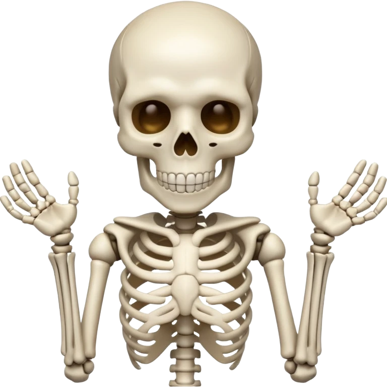 Gojo skeleton emoji