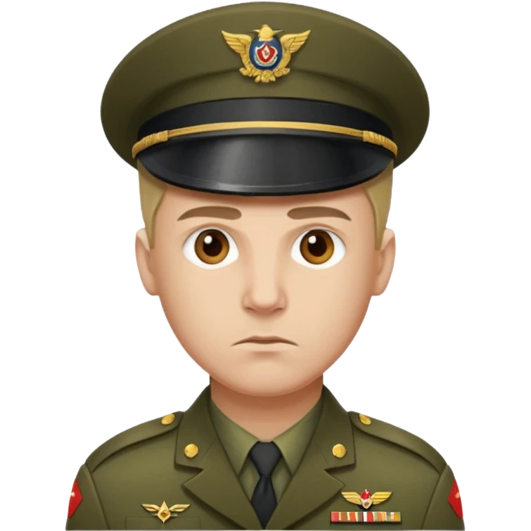 Сталкер. Мужчина в военной форме emoji
